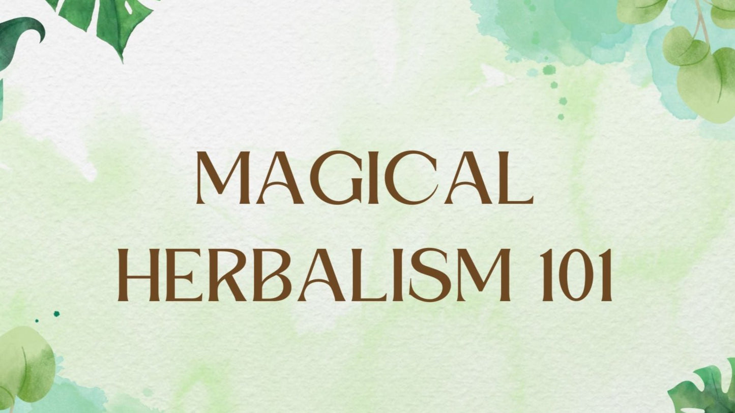 Magical Herbalism 101